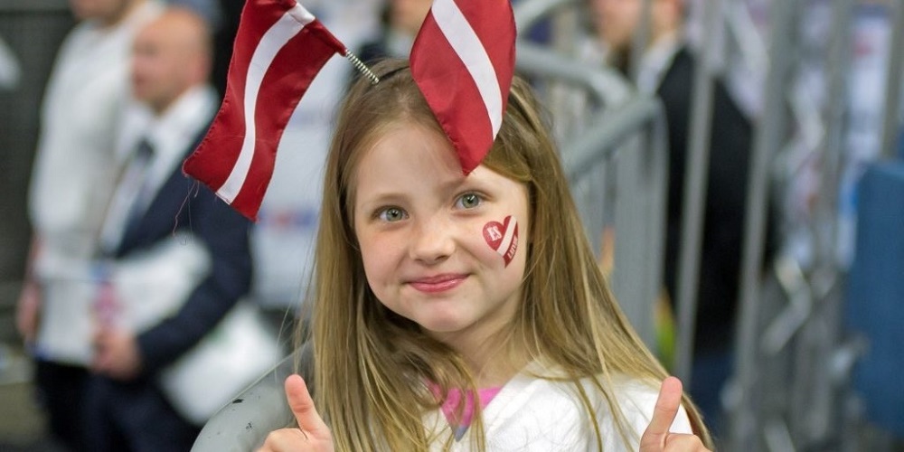 Fans från Lettland