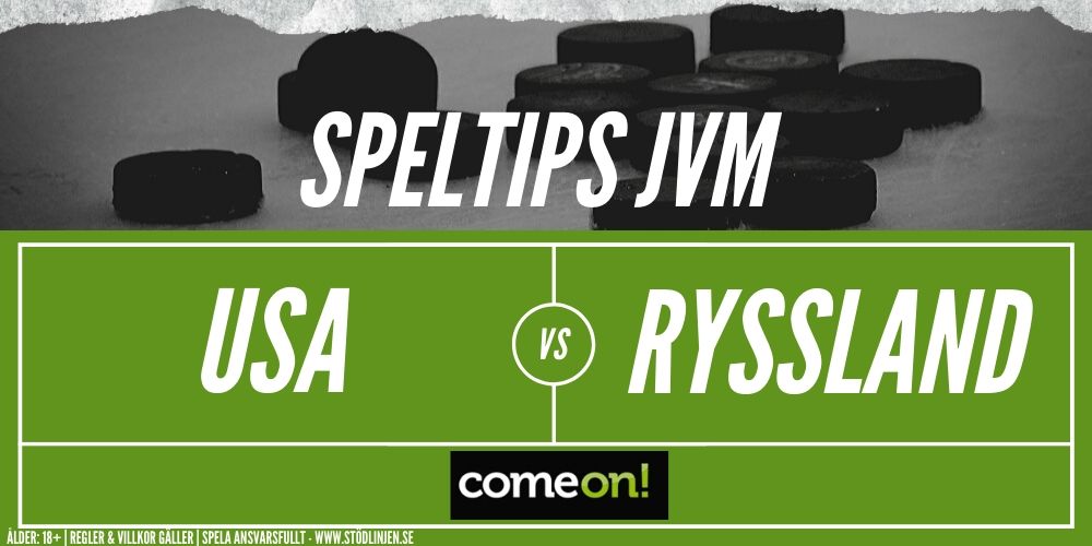 Speltips USA-Ryssland Comeon
