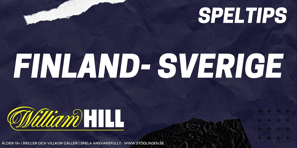Speltips Finland-Sverige William Hill