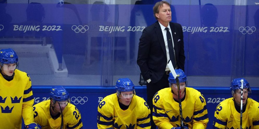Johan Garpenlöv och Tre Kronor under OS 2022