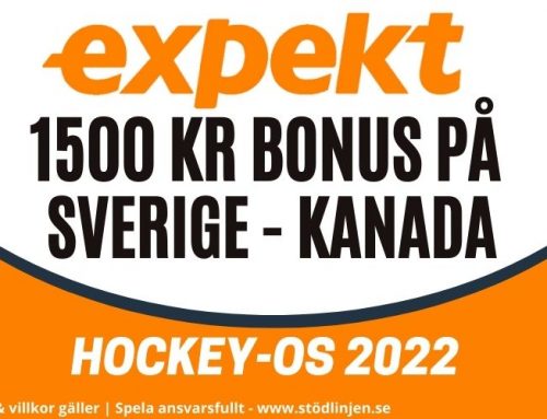 OS-kvartsfinal: Sverige-Kanada – Få 1500 kr bonus