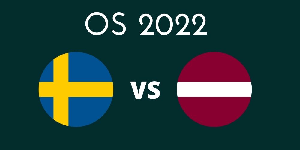 Sverige Lettland OS 2022