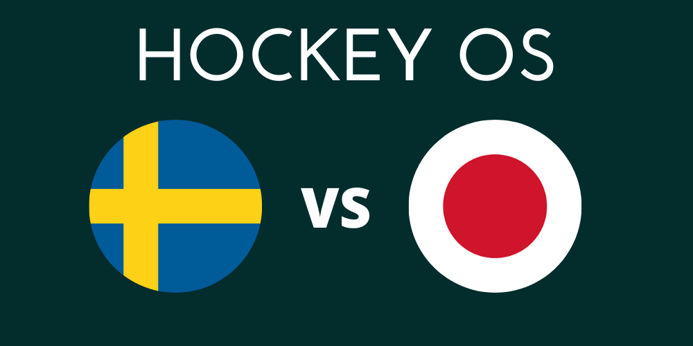 Sverige Japan hockey OS