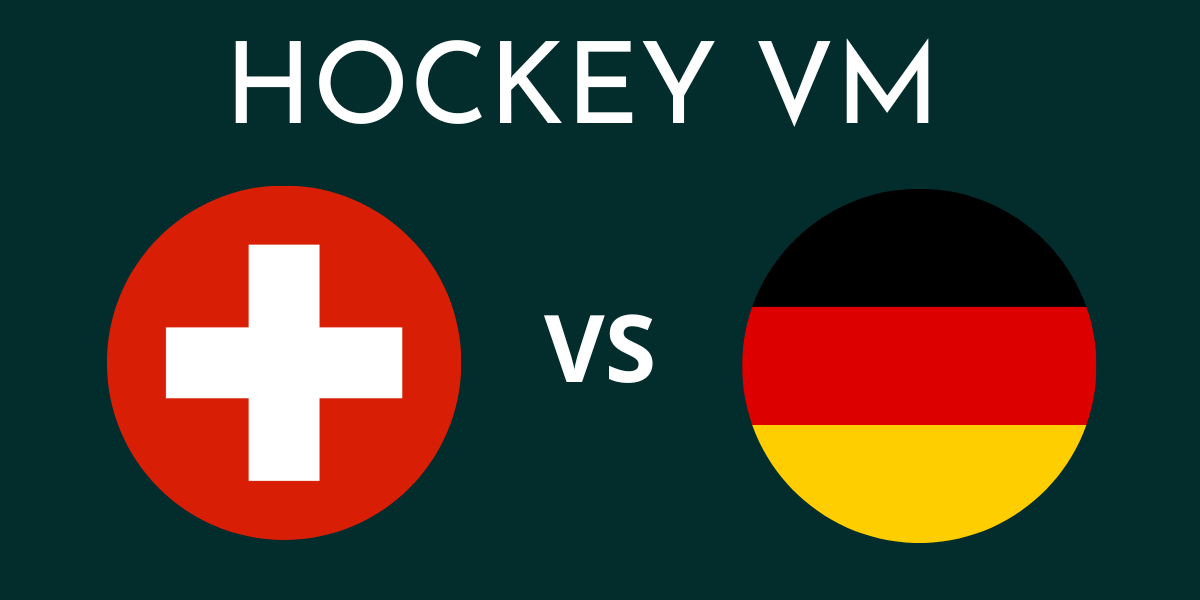 Schweiz Tyskland Hockey VM
