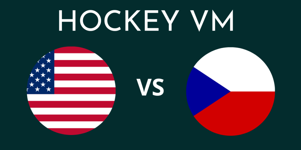 USA Tjeckien Hockey VM