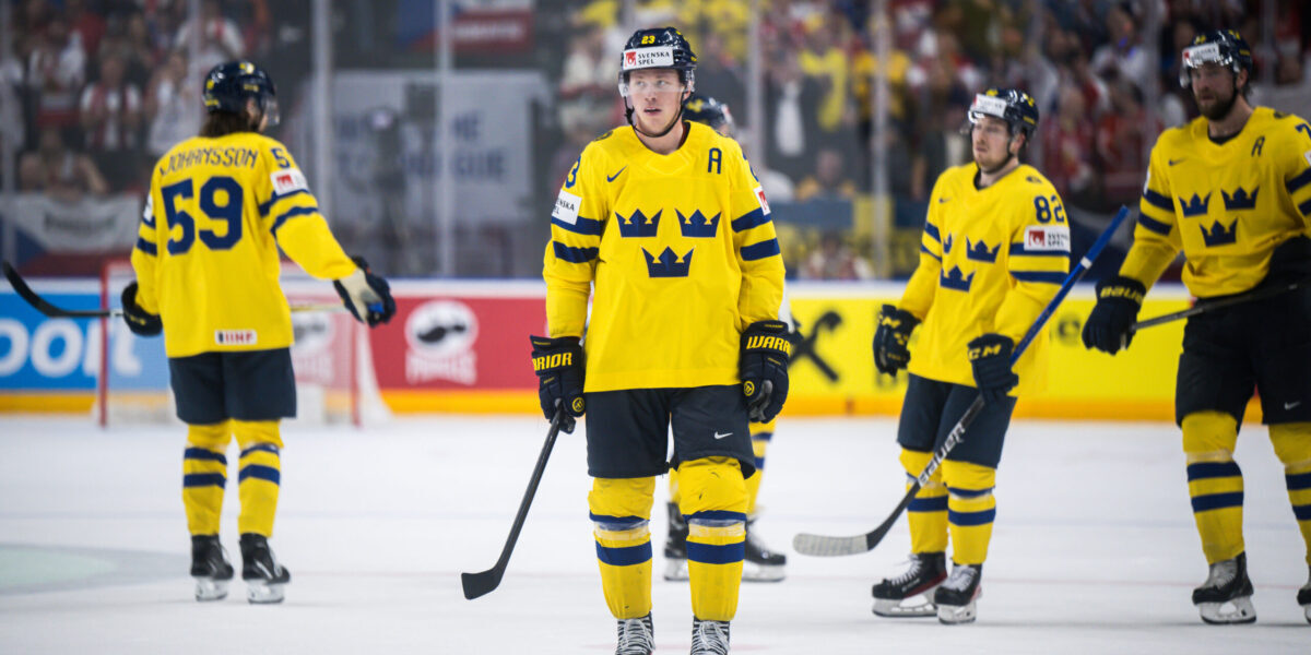 Sverige mot Tjeckien i hockey VM 2024 alla mål