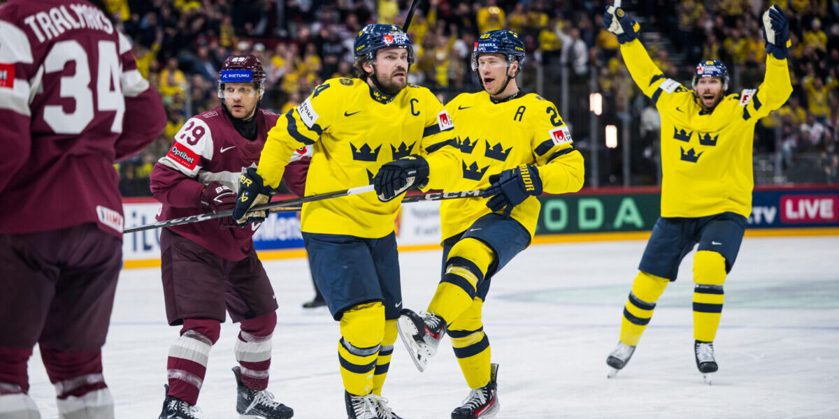 Så vinner Sverige gruppen i Hockey VM 2025