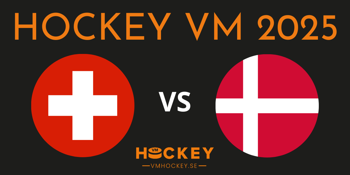 Hockey VM 2025 Schweiz Danmark