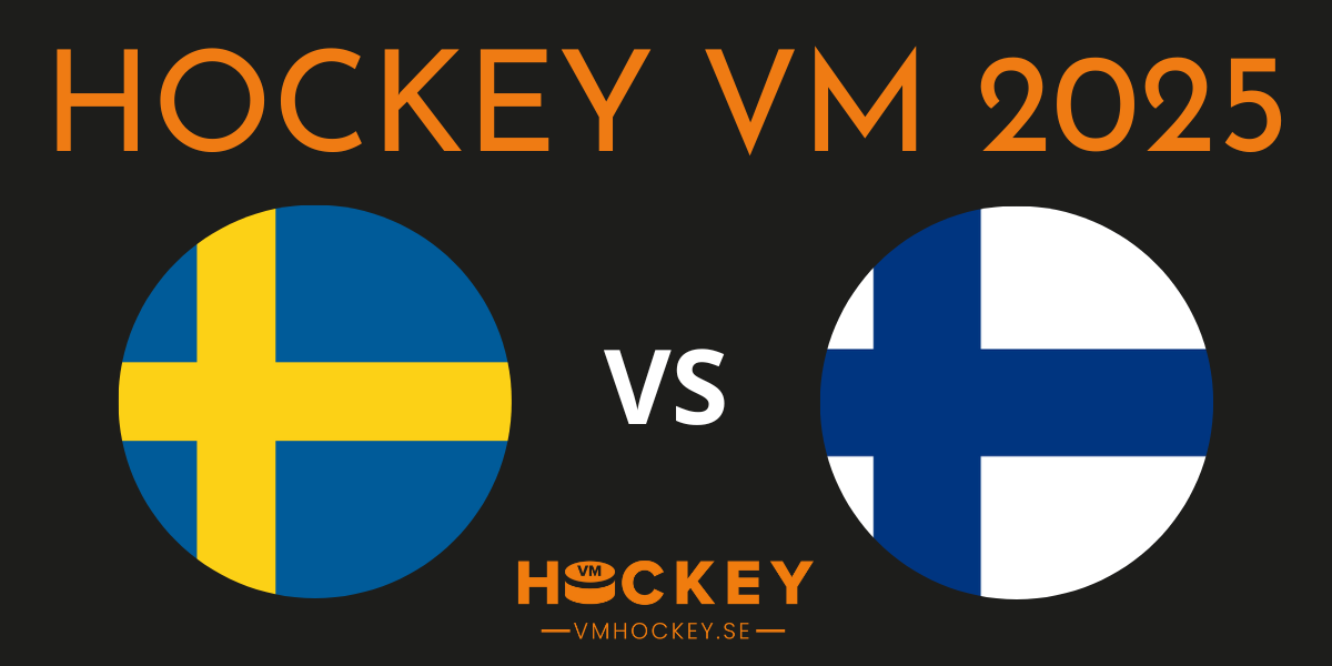 Hockey VM 2025 Sverige Finland