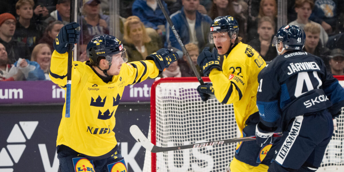 Sverige under Finnish Hockey Games i november 2025