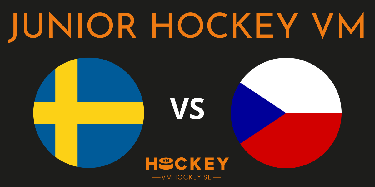 Junior Hockey VM Sverige Tjeckien