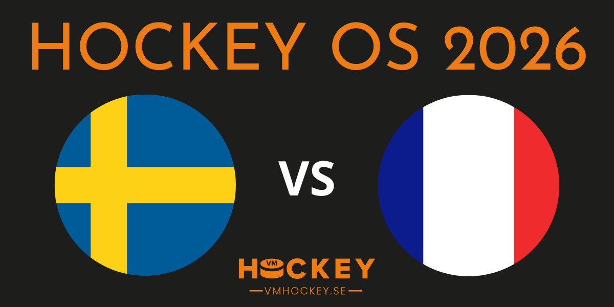 Hockey OS 2026 Sverige Frankrike