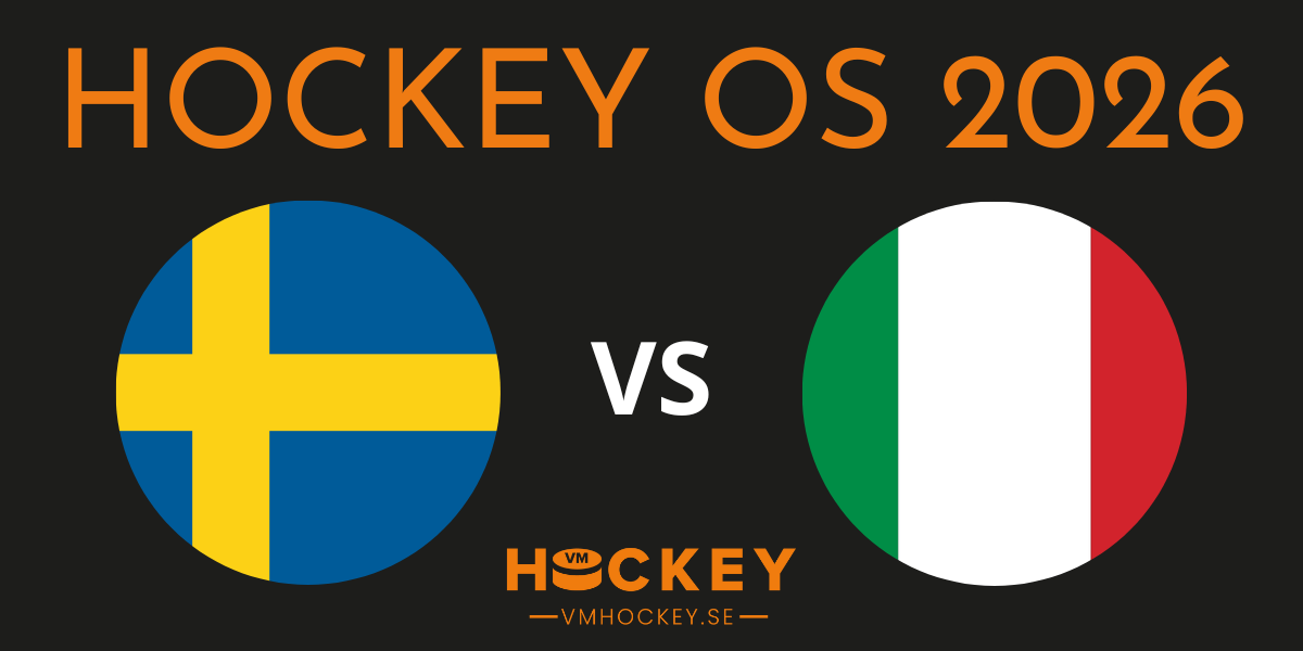 Hockey OS 2026 Sverige Italien