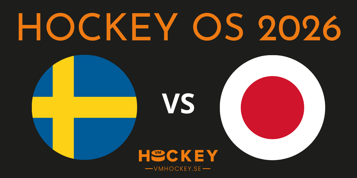 Hockey OS 2026 Sverige Japan