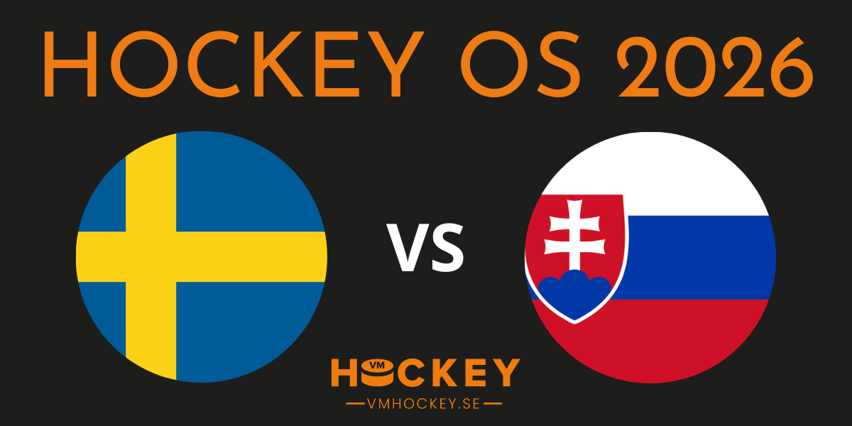 Hockey OS 2026 Sverige Slovakien