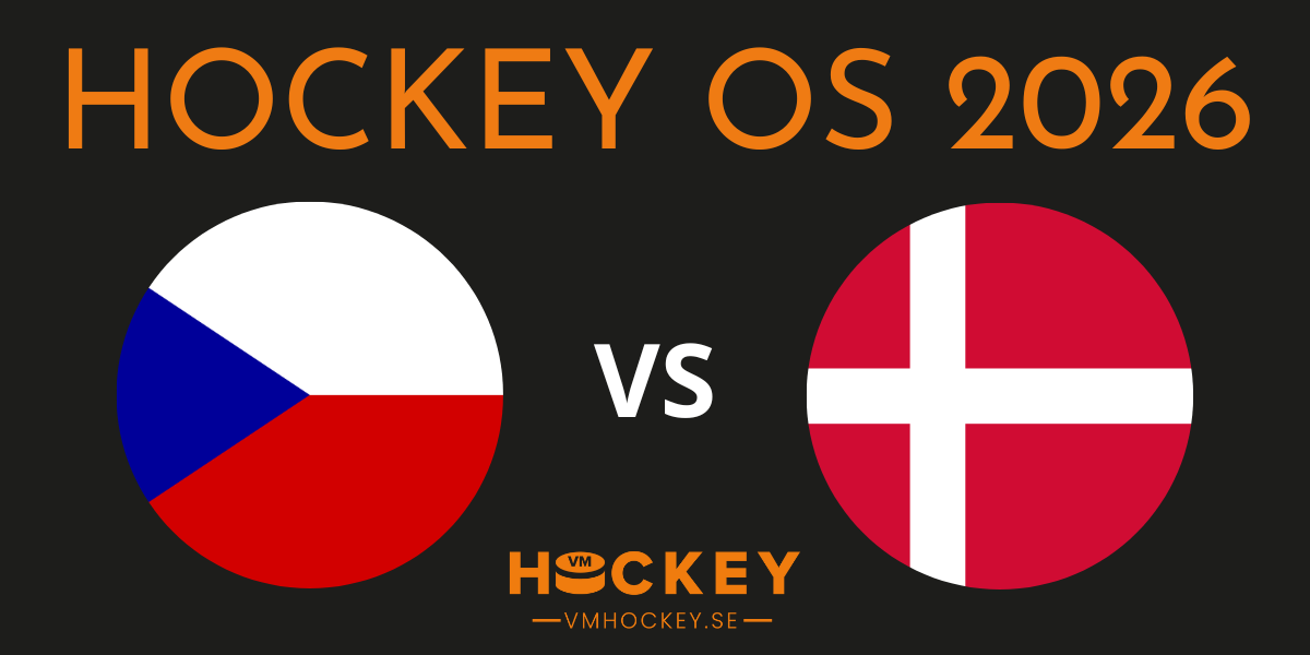 Hockey OS 2026 Tjeckien Danmark