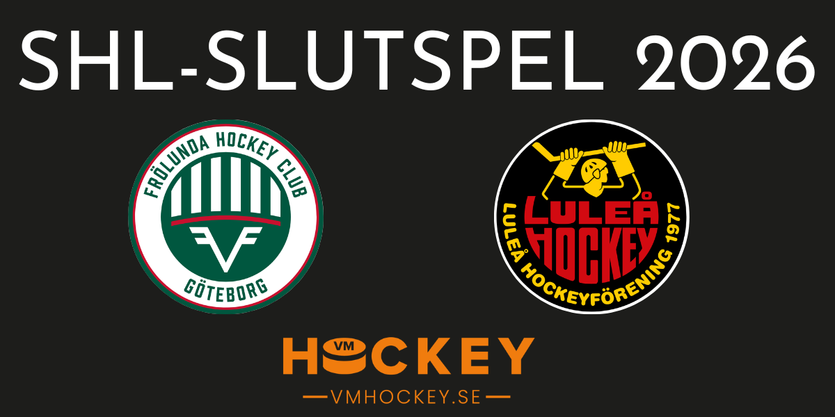 Frölunda mot Luleå i SHL-slutspelet