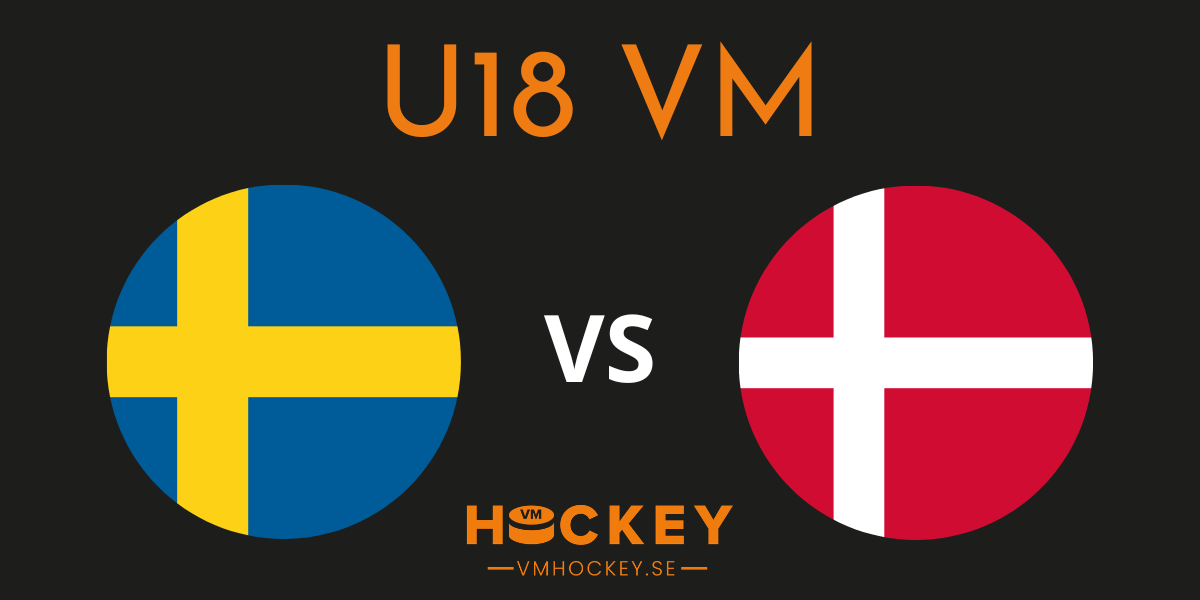 U18 VM Sverige Danmark