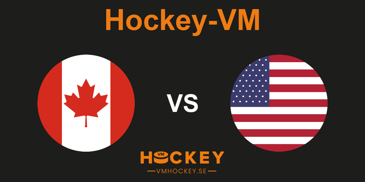 Hockey-VM-Kanada-USA