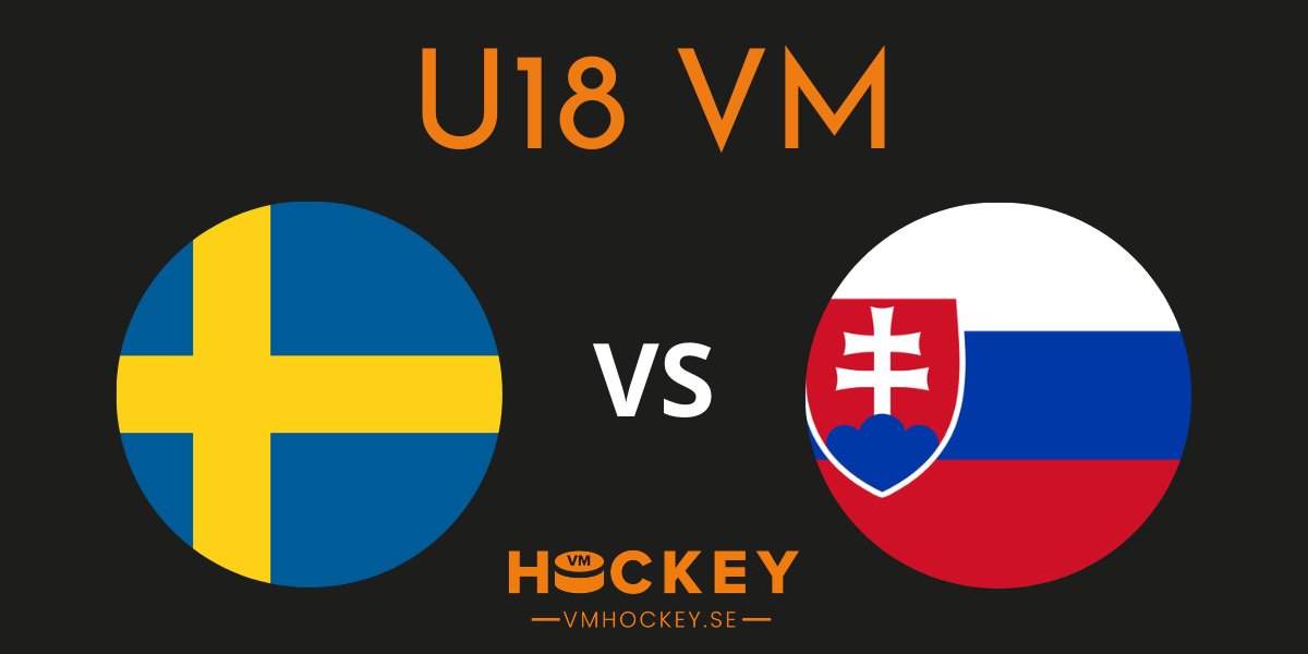 U18 VM Sverige Slovakien